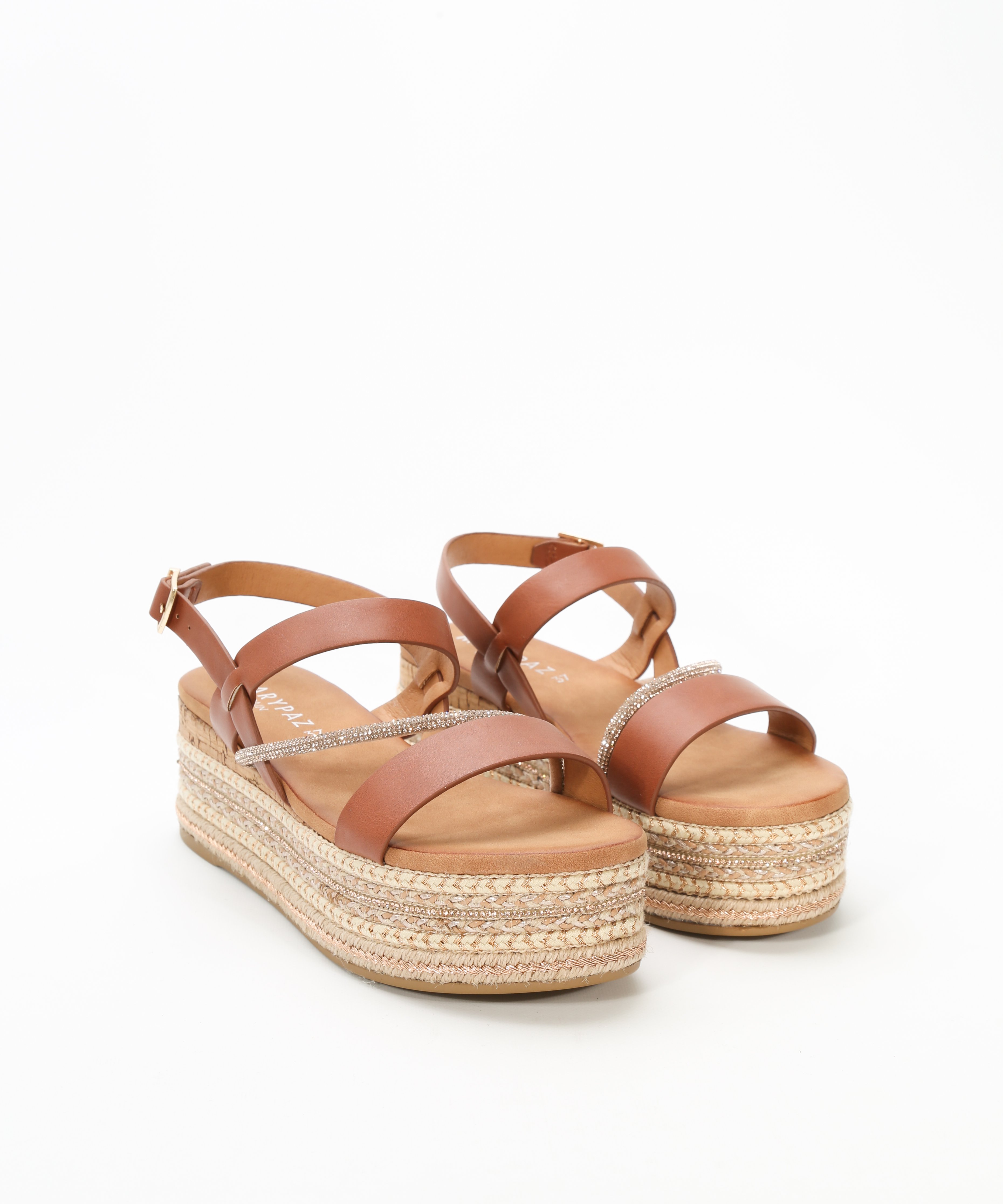 Sandalia esparto plataforma